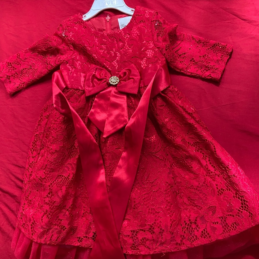 Beautiful red dress